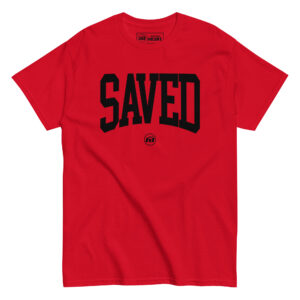 Big Saved Drip Red Tee