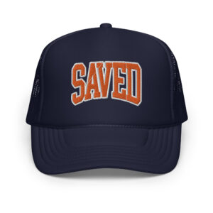 Big Saved Navy Prestige Foam Trucker Hat